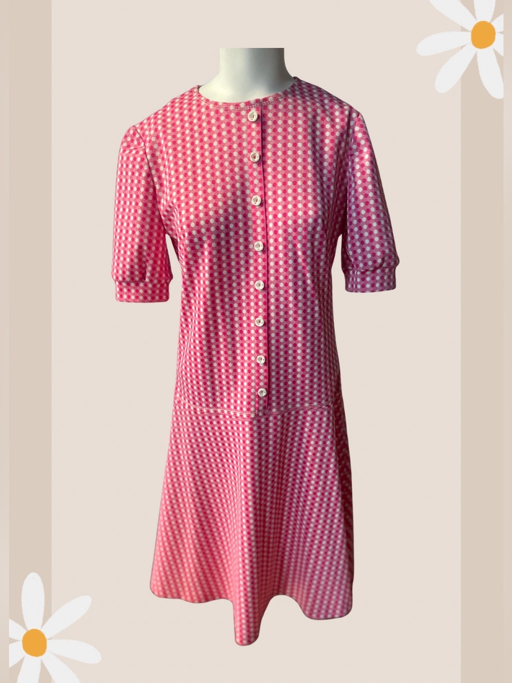 Late 1960's Mod-influenced Day Dress